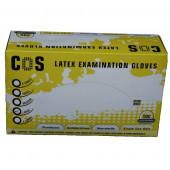 Gants latex poudrés