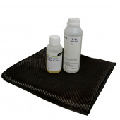 kit résine EPOXY de stratification 399 g + carbone