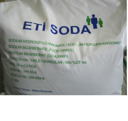 Bicarbonate de soude alimentaire, E500